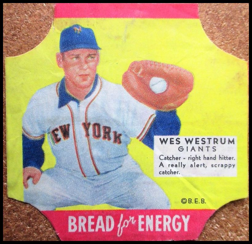 50BFE 1950 Bread For Energy Labels Westrum